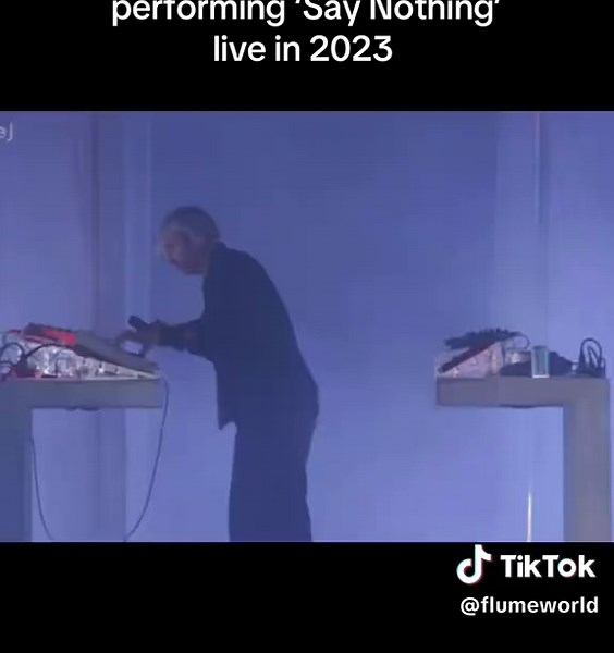 Flume & MAY-A Live Performance of 'Say Nothing'
