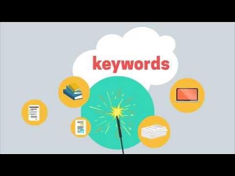 Keywords - Library Research Tutorial