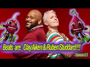 Clay Aiken & Ruben Studdard Unmasked as Beets on Soundtrack of my Life Night - Masked Singer Season