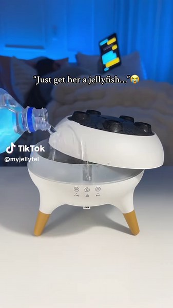 This is so perfect😭🪼💙 #jellyfish #aesthetic #diffuser #roomdecor #cute #ocean #fyp