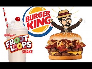 Froot Loops Shake & Steakhouse King - BURGER KING