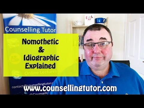 Nomothetic & Idiographic research terms explained !