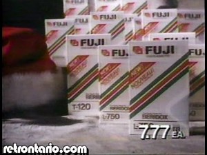K-Mart Christmas Fuji VHS and Beta tapes (December, 1985)