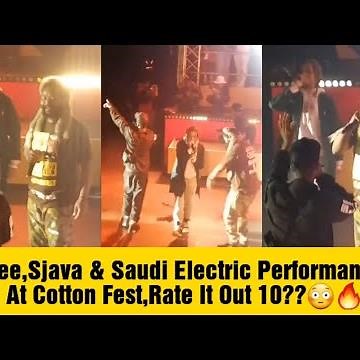Emtee,Saudi & Sjava Electric Performance At Cotton fest 2023!🔥🔥