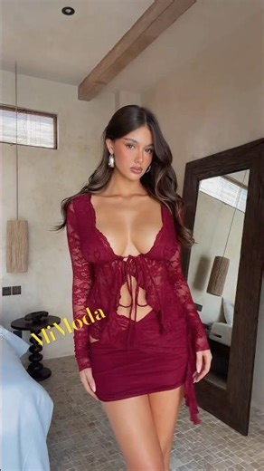 This Wine Red Dress Is Pure Confidence #elegantstyle