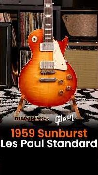 An All Original Gibson 1959 Les Paul Standard Sunburst - Serial 90320 #gibsonguitars #lespaul