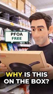 Why your frying pan box says PFOA free #scandal #health
