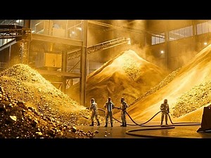 Inside the Gold Largest Factory: How Gold Is Extracted and Processed