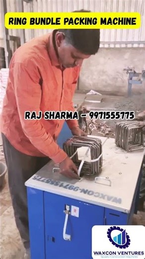 Ring Bundle Packing Machine | Hot Belt Box Strapping Machine | Box Packing -9971555775 #machine