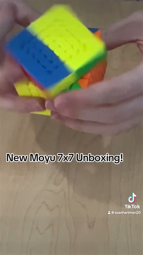 New Moyu 7x7 Unboxing! #Speedcubeshop #Moyu #Cubing #7x7