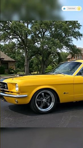 🇺🇸 Vintage Mustang Yellow Restoration: Best Classic American Muscle Car