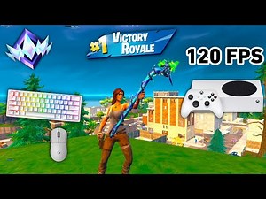 Fortnite Unreal Ranked Reload On Xbox Series S | Keyboard & Mouse Gameplay | 120 FPS | 4K