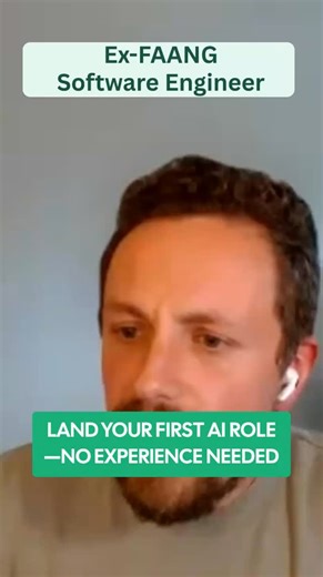 Become a Software Engineer on Instagram: "No AI experience? Google AI marketing leader Arthur Balagula says start a pilot with your team RIGHT NOW. Pick any AI tool, show your manager how it boosts productivity, boom - you've got a resume bullet. "I implemented AI workflow that improved team output." All these tools are accessible, stop making excuses and just build something. Even a simple email helper app in Google AI Studio works. Show curiosity + measurable impact = hired. #softwareengineeri