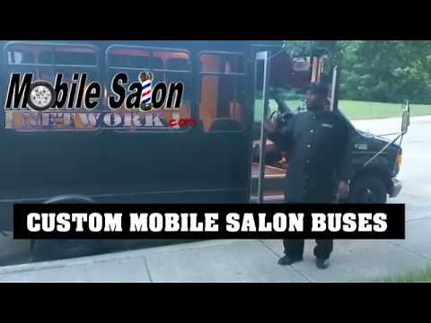 NEW Custom Mobile Salon Buses Demo