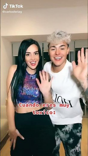 Carlos Feria y Adrilatinatv TikTok