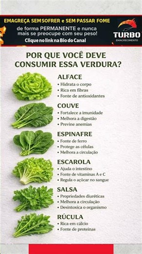 🥦 Verduras poderosas que podem transformar sua saúde. #saude