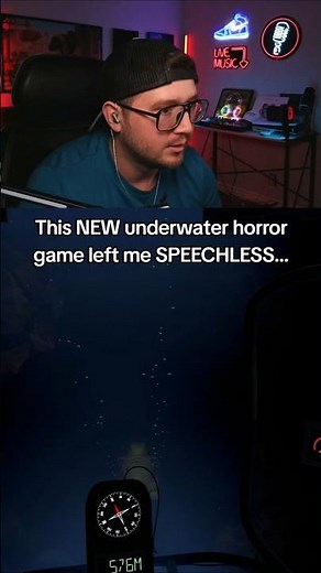 This new underwater Horror game is NOT for the weak! We found something deep uderwater. #horrorgames