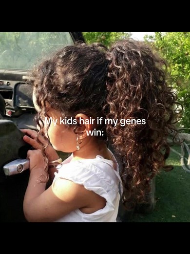 Curly hair #curlyhair #fyp #viralpls #genes #future | my kids if his genes win