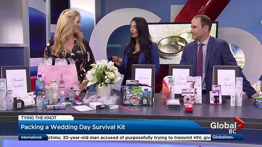 How to create a wedding day survival kit
