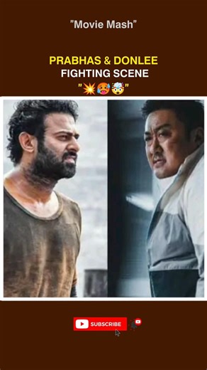 Prabhas & Donlee fighting scene#prabhas#donlee#fighting#viral#shorts#reels#facts#trending#viralvideo