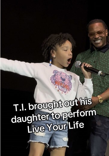 T.I. and Heiress Harris Shine with 'Live Your Life' Performance