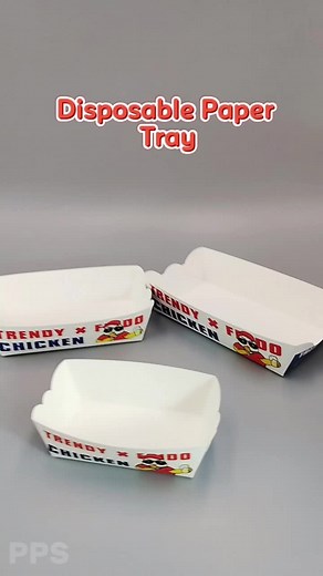 Disposable Paper Tray✨ #PPS #PPSPH #foryou #foryoupage #SmallBusiness #foodpackaging #packagingideas #highquality #affordable #foodtray #snackboat #snacktray #streetfoods