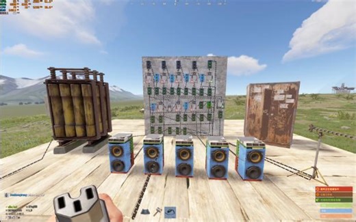 rust电路遥控循环放歌演示和教程