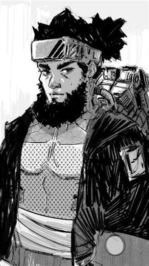 Cyberpunk Character Design That Actually Stands Out #ArtistLife #Drawing