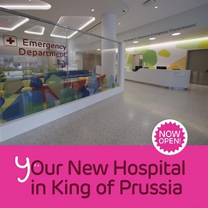 The 24/7 pediatric emergency room at our new hospital in King of Prussia is the region’s only E.R. with pediatric emergency medicine-trained physicians and pediatric intensivists onsite around the clock. Because pediatric emergencies call for pediatric experts — in an E.R. designed to put children at ease! Learn more about the Middleman Family Pavilion. #CHOPinKOP | Children's Hospital of Philadelphia