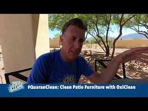 How to Clean Your Patio Furniture with OxiClean™