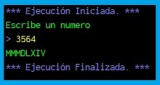 Algoritmo para convertir numeros a romanos - Pseint