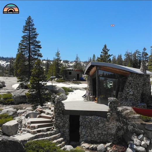 The Most UNIQUE Off-Grid Tiny Home We've Ever Seen | Tiny Home Tours