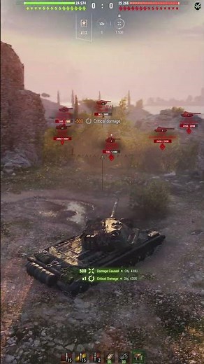 Object 277 Video 10K Combined Damage, 9077 DMG, 1528 E Ultra HD 4K | World of Tanks #Shorts 1