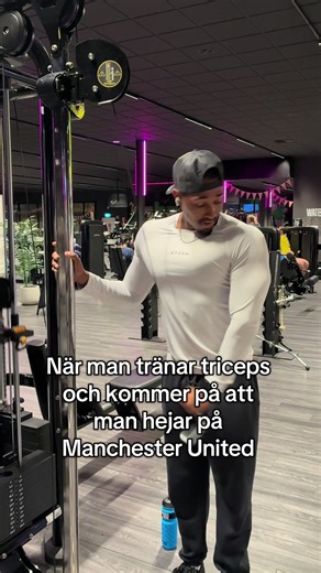 Så mycket balande känslor för den klubben #gym #manchesterunited #manu #manutd #gymtok