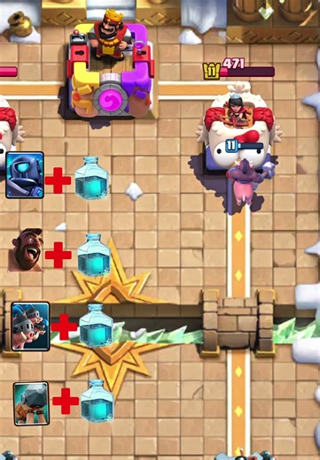 Mini P.E.K.K.A, Hog Rider, Royal Hogs & Battle Ram + Freeze 🔥 | Damage Test Clash Royale