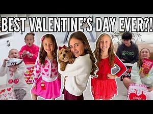 How Many Valentines Did We Get This Year?! 💕 SURPRISE Gifts + After School Reactions 2026