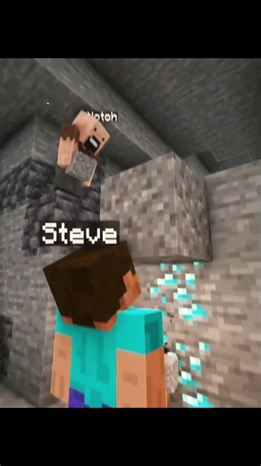 When Steve and Notch unite as one ☠️ || #minecraft #minecraftmeme #shorts