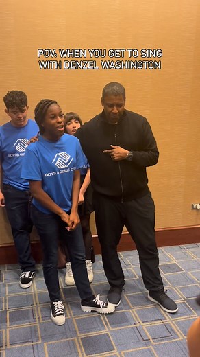 4.6K views · 734 reactions | Denzel singing with our Club kids is one of our favorite moments ever! 朗 | Boys & Girls Clubs of America | Facebook
