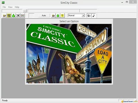 SimCity Classic gameplay (PC Game, 1994)