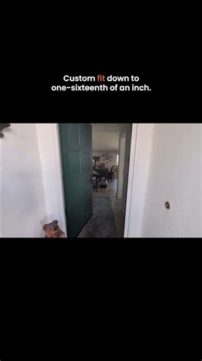 That ugly screen door is ruining your beautiful front entrance! Here's the revolutionary solution Sa