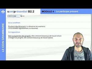 Le participe présent