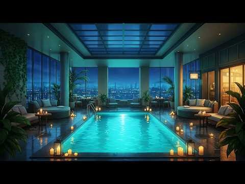 Luxury Poolside Nights ✨ Chill Lofi Soul & R&B Beats | Calm Spa Vibes