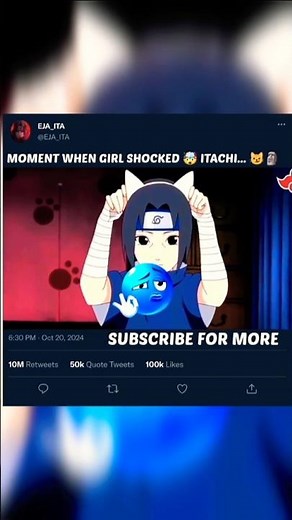 ITACHI WEARING CAT EARS 😼#naruto