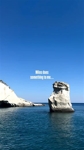 Milos Island Greece on Instagram: "“My favourite beaches in Milos 🌊🩵 Papafragas — steep rock walls carving a narrow corridor into the sea. Raw, wild, and one of the island’s most dramatic spots. Fyropotamos — gentle waves, light-green water, a tiny beach bar and charming fisherman houses. Made for slow mornings. Mandrakia — colourful fisherman houses, quiet swimming spots and a delicious laid-back seafood tavern overlooking the water. Sarakiniko — smooth white rock waves and bright blue sea; i
