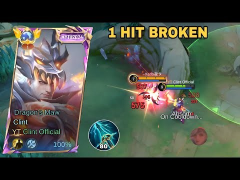 NEW META! CLINT 100% BEST DAMAGE BUILD AND EMBLEM!! (clint best build 2026) - MUST TRY! | MLBB