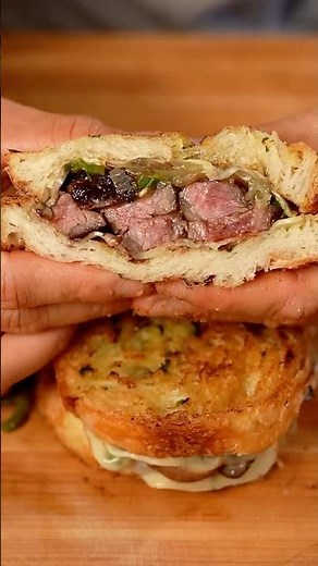 Texas Toast Steak Sandwich #shorts