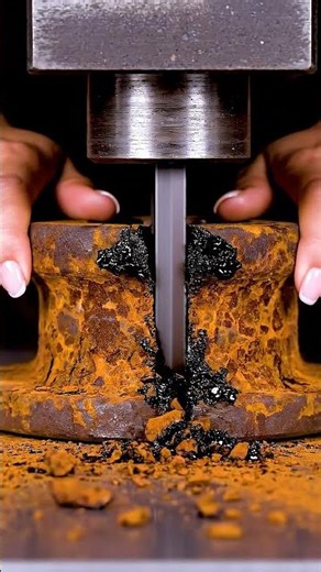 Thick Rusted Iron Guide Lug 🤯 Tight Pressure Until It Breaks ASMR