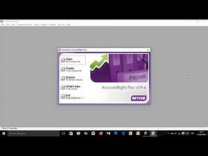Tutorial Menggunakan Aplikasi Myob V19