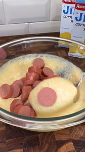 2M views · 1K reactions | Corn dog pancakes 丹 #satisfying #recipe #pancakes | Cooking With Kyle | Facebook