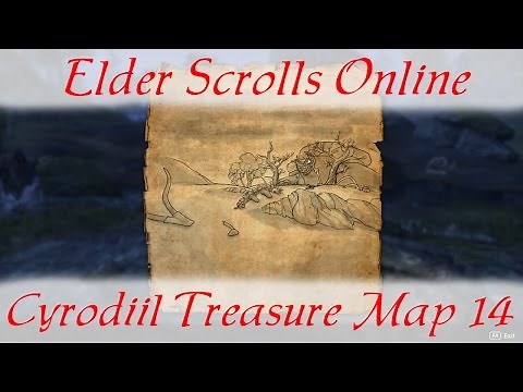 Cyrodiil Treasure Map 14 xiv [Elder Scrolls Online] ESO